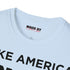 Make America Great Again and Trump Word USA Map Unisex Softstyle T-Shirt