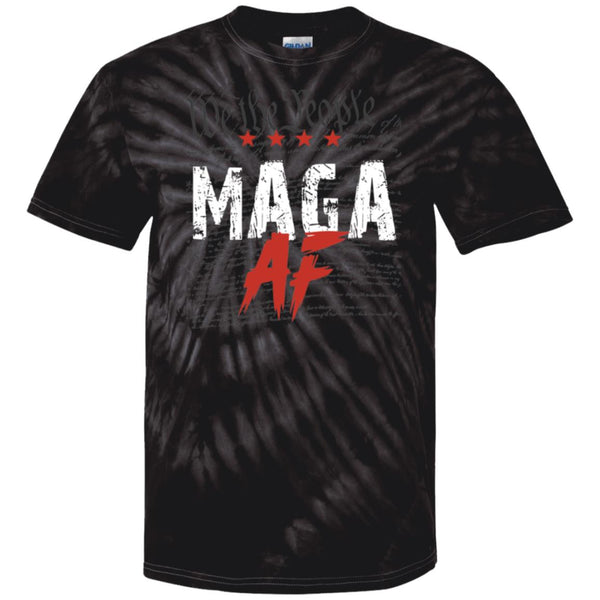 We The People MAGA AF 100% Cotton Tie Dye T-Shirt