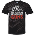 We The People 1776 Guns 100% Cotton Tie Dye T-Shirt