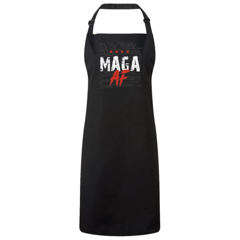 We The People MAGA AF Unisex Bib Apron
