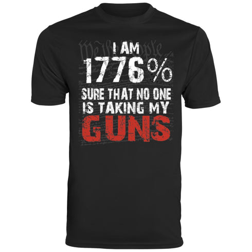 We The People 1776 Guns Men's Moisture-Wicking Tee