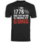 We The People 1776 Guns Men's Moisture-Wicking Tee
