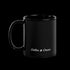 Manage Anger Cowgirls Black Glossy Mugs