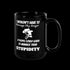 Manage Anger Cowgirls Black Glossy Mugs