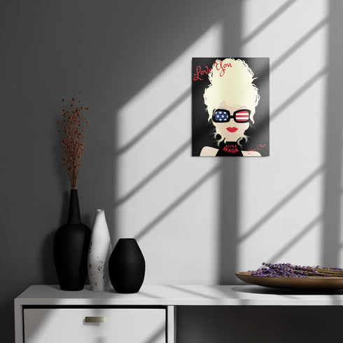 Choo Choo Logo Metal Prints Many Sizes