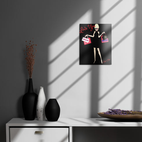 Choo Choo Shopping Logo Metal Prints Many Sizes