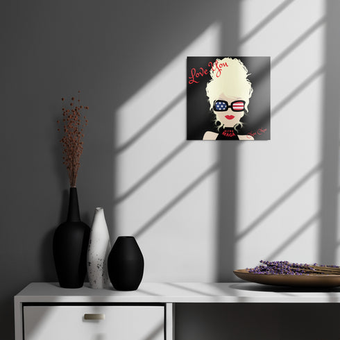 Choo Choo Logo Metal Prints Many Sizes