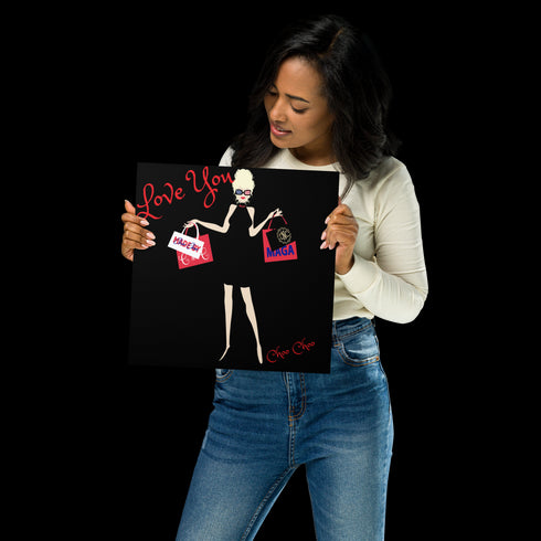 Choo Choo Shopping Logo Metal Prints Many Sizes