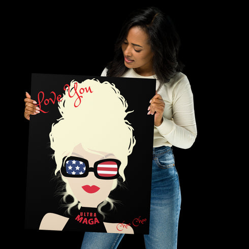 Choo Choo Logo Metal Prints Many Sizes