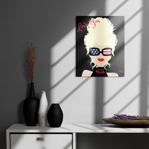 Choo Choo Logo Metal Prints Many Sizes