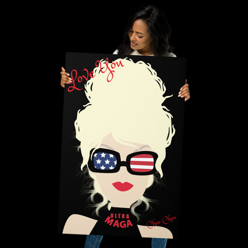 Choo Choo Logo Metal Prints Many Sizes