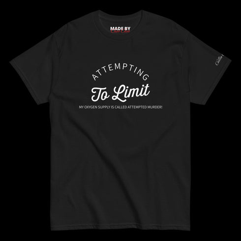 Attempting to limit my oxygen supply... Men's classic tee - 2
