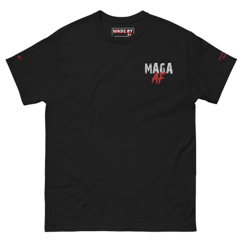MAGA AF Embroidery Men's Classic Tee