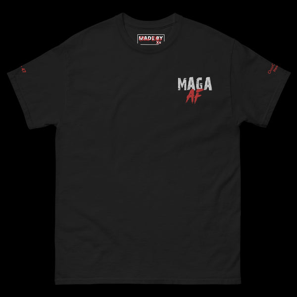 MAGA AF Embroidery Men's Classic Tee