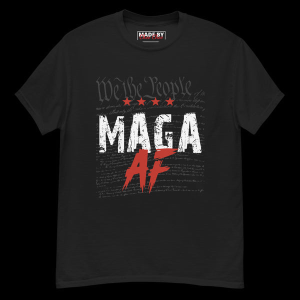 We The People MAGA AF Men's Classic Tee