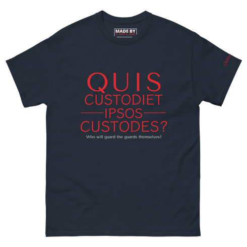 Quis custodiet ipsos custodes? Men's classic tee - 2