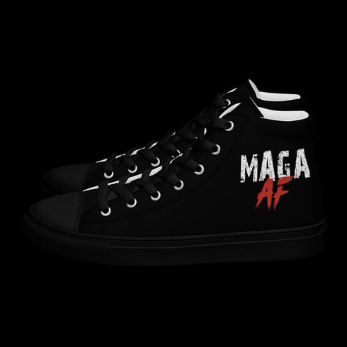 MAGA AF Men’s High Top Canvas Shoes