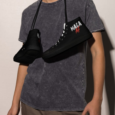 MAGA AF Men’s High Top Canvas Shoes