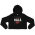We The People MAGA AF Crop Hoodie