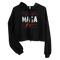 We The People MAGA AF Crop Hoodie