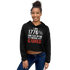 We The People 1776 Guns Crop Hoodie
