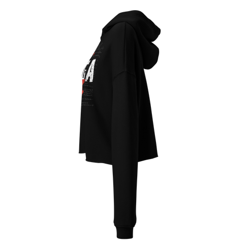 We The People MAGA AF Crop Hoodie