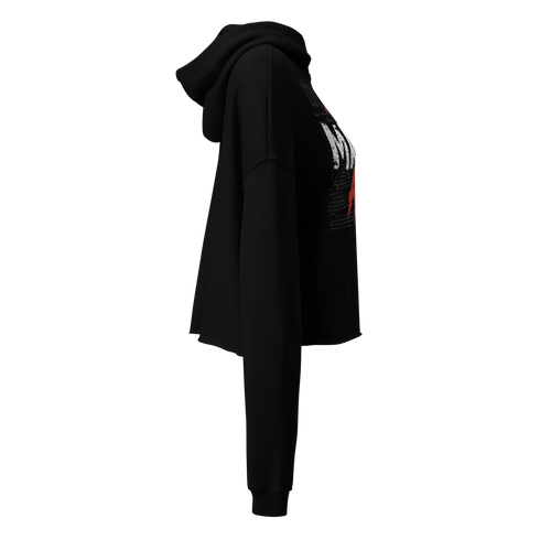 We The People MAGA AF Crop Hoodie