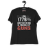 We The People 1776 Guns Ladies Relaxed T-Shirt