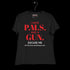 Black PMS & Gun Women's Relaxed T-Shirt