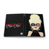 Choo Choo Logo Chillin @ Choo's Lips Black Spiral Bound Journal