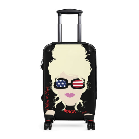 Chillin @ Choo's Choo Choo Logo Cabin Suitcase