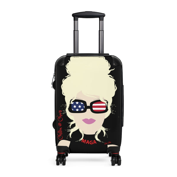 Chillin @ Choo's Choo Choo Logo Cabin Suitcase