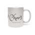 Chillin @ Choo's URL Black Metallic Mug (Silver\Gold) 11oz
