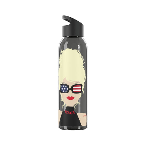 Choo Choo Logo Chillin @ Choo's Sky Water Bottle 22oz