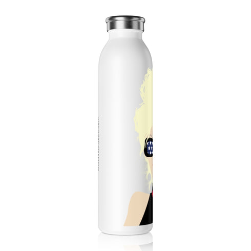 Choo Choo Logo Chillin @ Choo's Slim Water Bottle 20oz