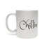 Chillin @ Choo's URL Black Metallic Mug (Silver\Gold) 11oz