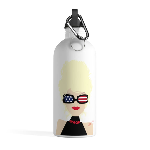 Choo Choo Logo Chillin @ Choo's Stainless Steel Water Bottle 14oz