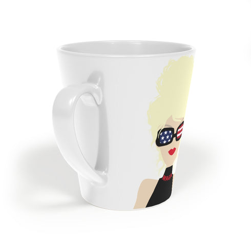 Choo Choo Logo Chillin @ Choo's Latte Mug, 12oz