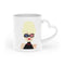Choo Choo Logo Chillin @ Choo's Heart-Shaped Mug 11 oz