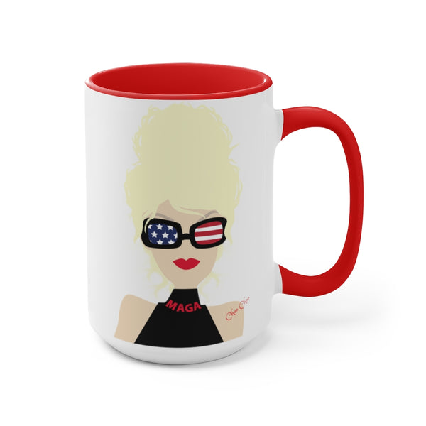 Choo Choo Logo Chillin @ Choo's Accent Mug 15 oz