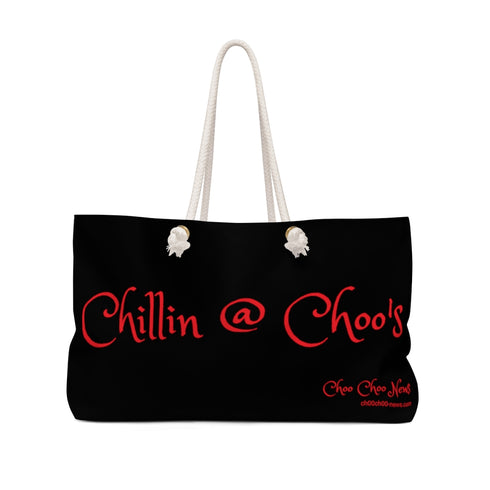 Chillin @ Choo's Choo Choo Logo CCN Weekender Bag