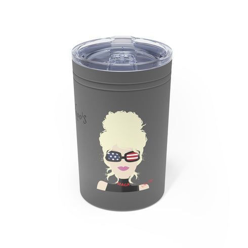 Chillin @ Choo's Choo Choo Logo CCN Vacuum Tumbler & Insulator, 11oz.