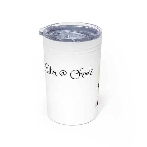 Chillin @ Choo's Choo Choo Logo CCN Vacuum Tumbler & Insulator, 11oz.