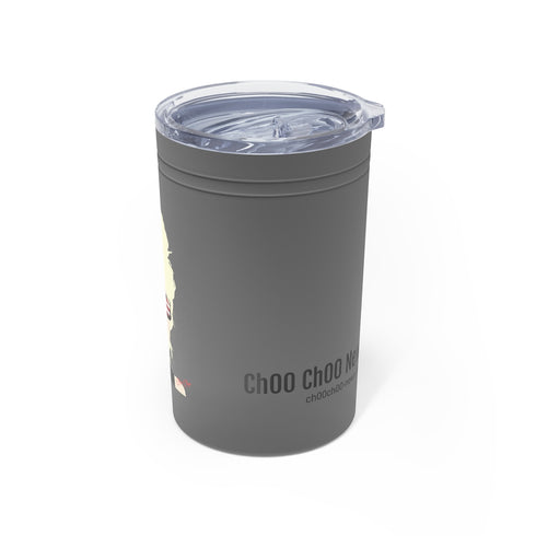 Chillin @ Choo's Choo Choo Logo CCN Vacuum Tumbler & Insulator, 11oz.