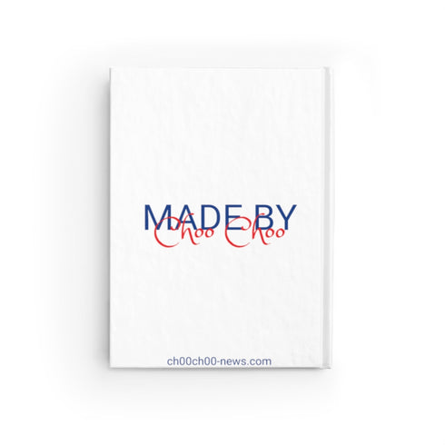 Choo Choo Logo Chillin @ Choo's White Journal - Blank