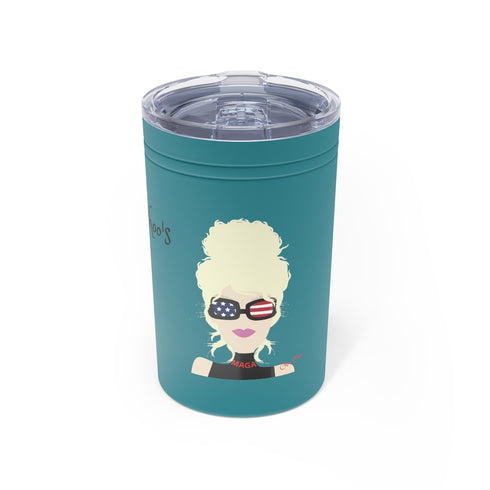 Chillin @ Choo's Choo Choo Logo CCN Vacuum Tumbler & Insulator, 11oz.