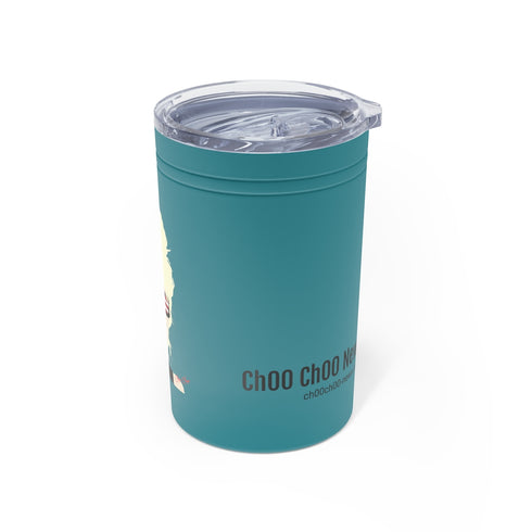 Chillin @ Choo's Choo Choo Logo CCN Vacuum Tumbler & Insulator, 11oz.