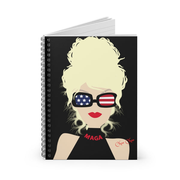 Choo Choo Logo Spiral Notebook - Ruled Line