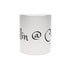 Chillin @ Choo's URL Black Metallic Mug (Silver\Gold) 11oz