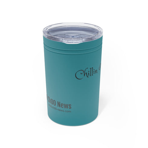 Chillin @ Choo's Choo Choo Logo CCN Vacuum Tumbler & Insulator, 11oz.